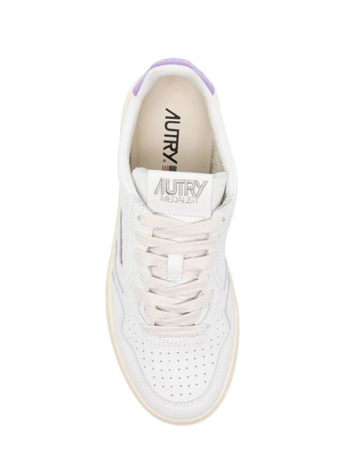 white/lilac sneakers for woman Autry | AULWLL59WHT/ENGL LAV